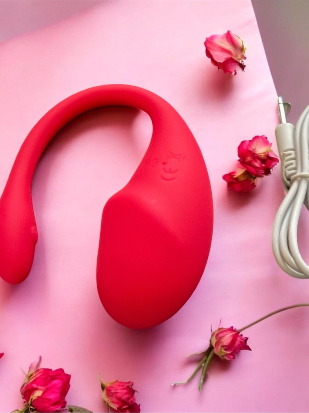Wireless Neckband Massager in Vibrant Pink